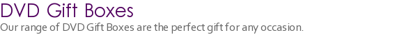 DVD Gift Boxes
