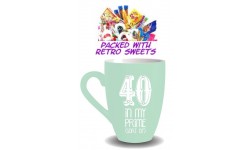 40th Birthday Cuppa Sweets - 9.95 40th Birthday Cuppa Sweets