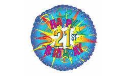 21st Birthday Balloon
