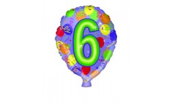 Number 6 Balloon