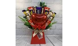 Valentines Day Chocolate Bouquet - 28.99 Valentines Day Chocolate Bouquet