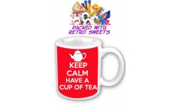 Keep Calm And Drink Tea Cuppa Sweets