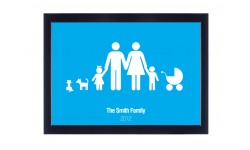 Personalised Family Poster