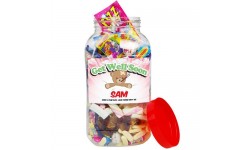 Get Well Soon Personalised Sweet Jar