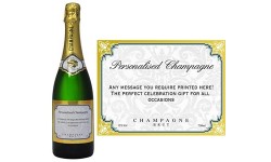 Personlised Bottle Of Champagne