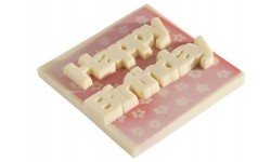 Happy Birthday 3D Chocolate