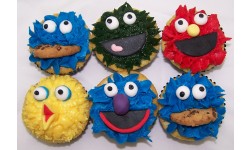 Sesame Street Cupcakes