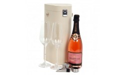 Drappier Champagne and Flutes