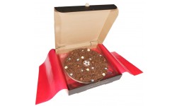 10 inch Football Pizza