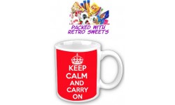 Keep Calm And Carry On Cuppa Sweets