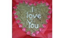 Personalised Giant 25cm Love Cookie