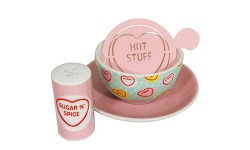 Love Hearts Cappucino Set