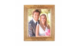 Personalised Wooden Photo Frame