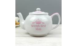 Personalised Worlds Best Teapot