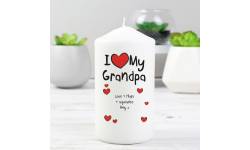 Personalised Love Candle