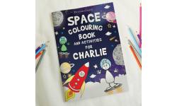 Personalised Space Colouring Book - 9.99 Personalised Space Colouring Book