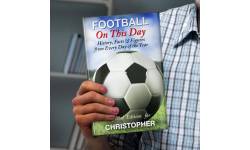 Personalised Football On This Day Book