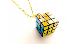 Rubix Cube Necklace