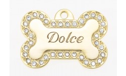 Gold Bone Bling - large