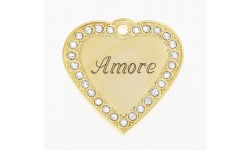 Gold Heart Bling - large