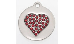Love Heart Bling - small