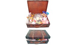 Antique Wooden Sweet Suitcase