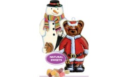 Sweet Filled Santa Bear