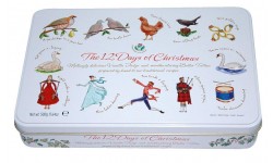 Christmas Fudge and Toffee Tin