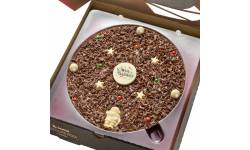 Christmas Chocolate Pizza