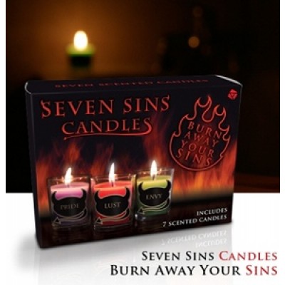 Seven Sins Candles Gift