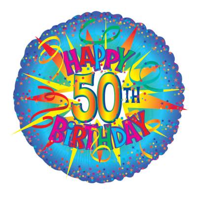 50th Birthday Balloon