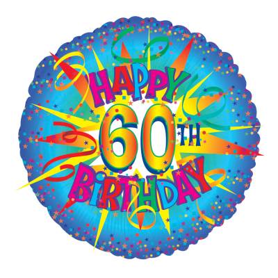 60th Birthday Balloon