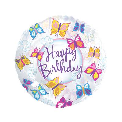 Butterfly Birthday Balloon