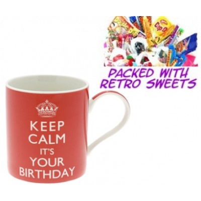 Keep Calm Birthday Cuppa Sweets