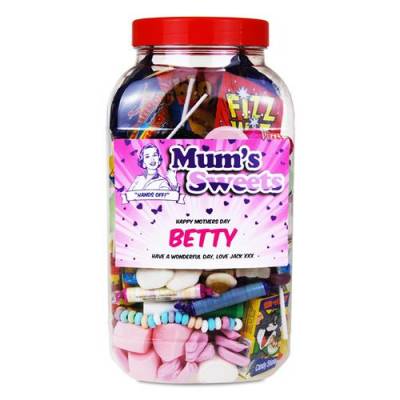 Mums Personalised Sweet Jar