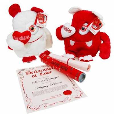 Love Monster and Personalised Scroll