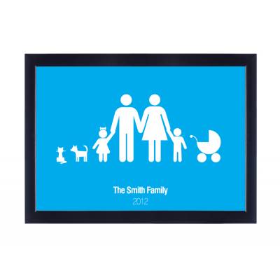 Personalised Family Poster