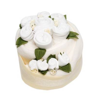 White Celebration Baby Cake - 77.00 White Celebration Baby Cake
