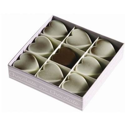 Nine Chocolate Hearts Gift