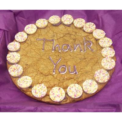 Personalised Giant Thank You Cookie