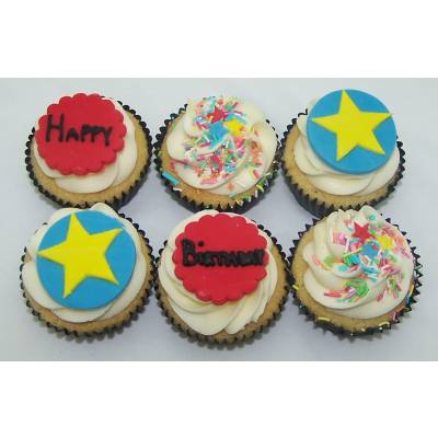Handmade Birthday Cupcakes
