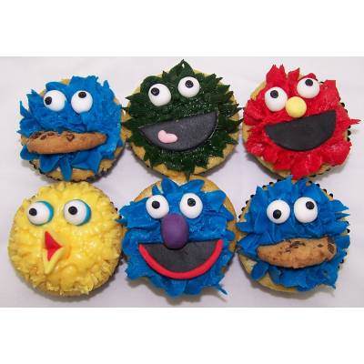 Sesame Street Cupcakes