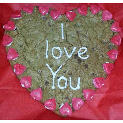 Personalised Giant 25cm Love Cookie