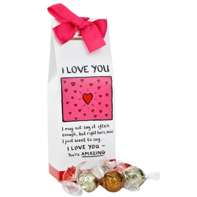 I Love You Chocolate Pouch