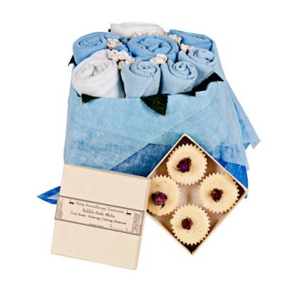 Mummy and Me Blue Gift Set