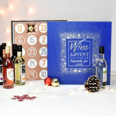 Personalised Wine Advent Calendar - 124.00 Personalised Wine Advent Calendar