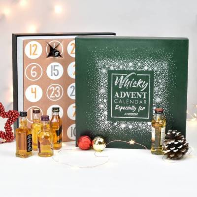 Personalised Whisky Advent Calendar - 189.00 Personalised Whisky Advent Calendar