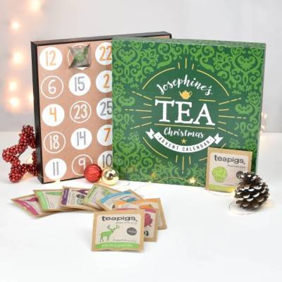 Personalised Teapigs Tea Advent Calendar - 49.00 Personalised Teapigs Tea Advent Calendar