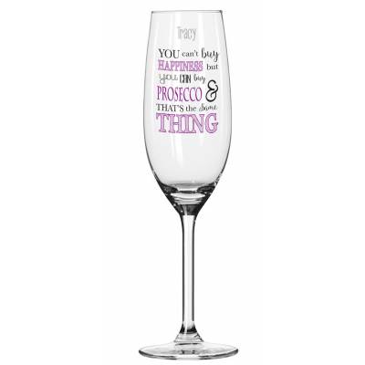Personalised Prosecco Glass