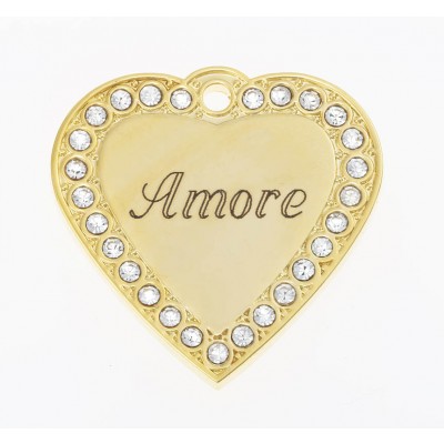 Gold Heart Bling - large